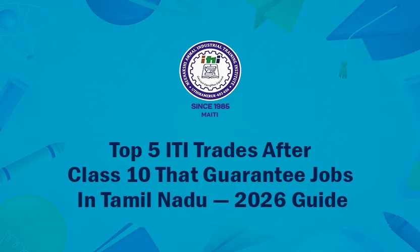 Top 5 ITI Trades After Class 10 That Guarantee Jobs in Tamil Nadu — 2026 Guide